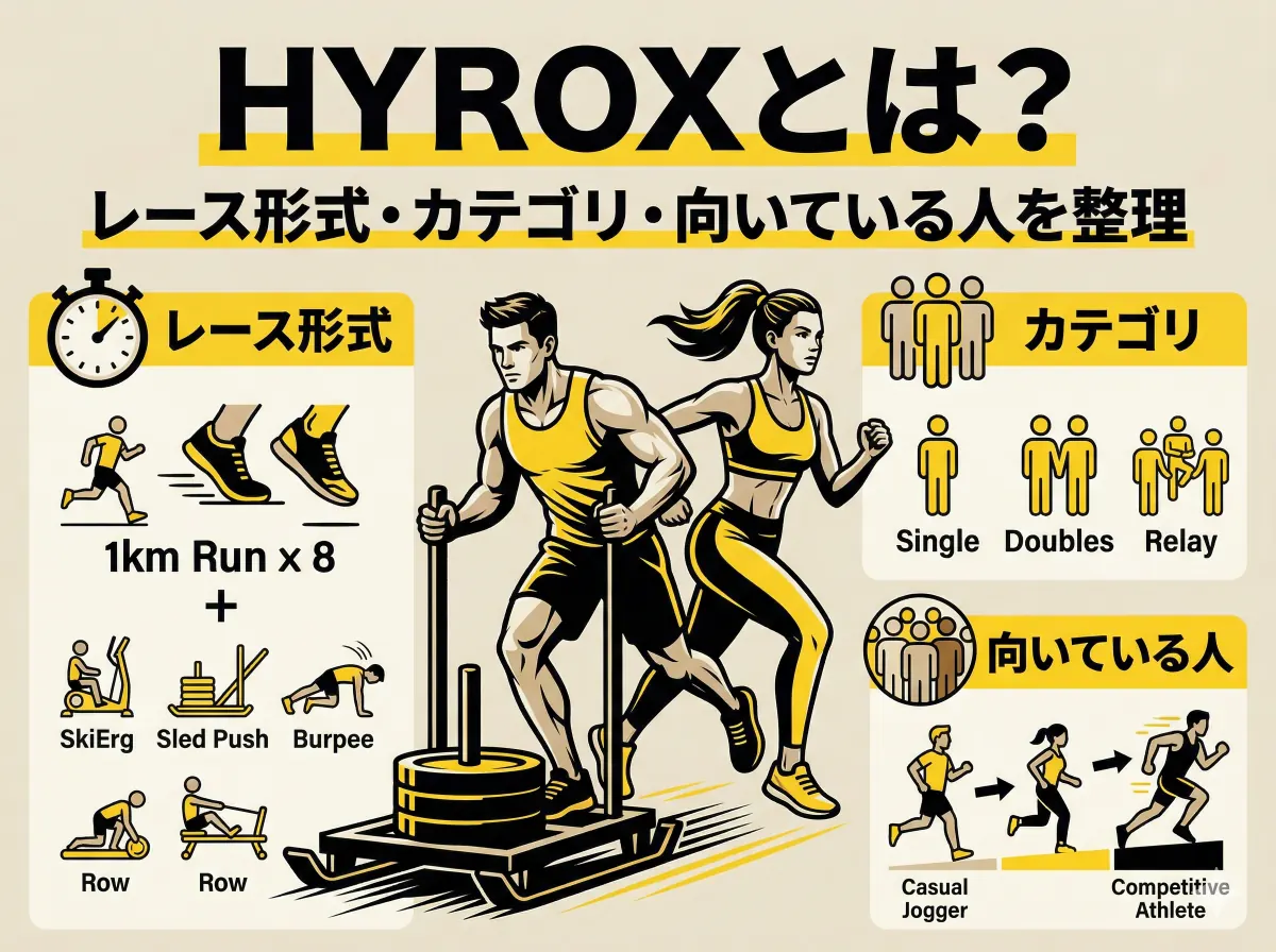 HYROXとは?レース形式・カテゴリ・向いている人を整理