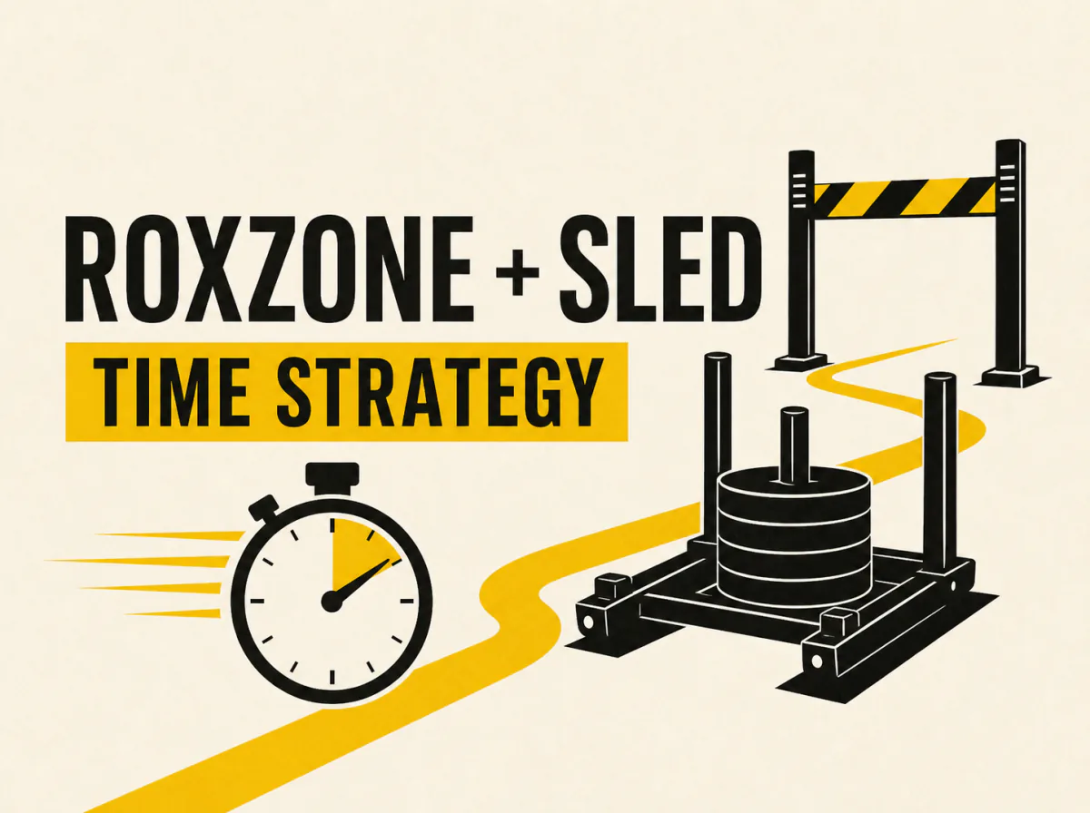 HYROXタイム短縮は「RoxzoneとSled」で決まる
